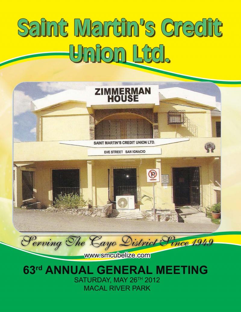 63rd AGM Booklet Cover